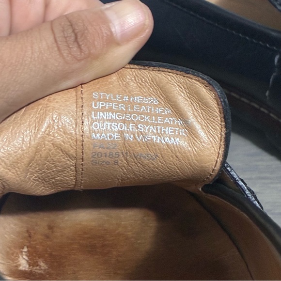 Madewell Women's 8 The Corinne Lugsole Loafers Black Classic Timeless Career - Picture 9 of 13